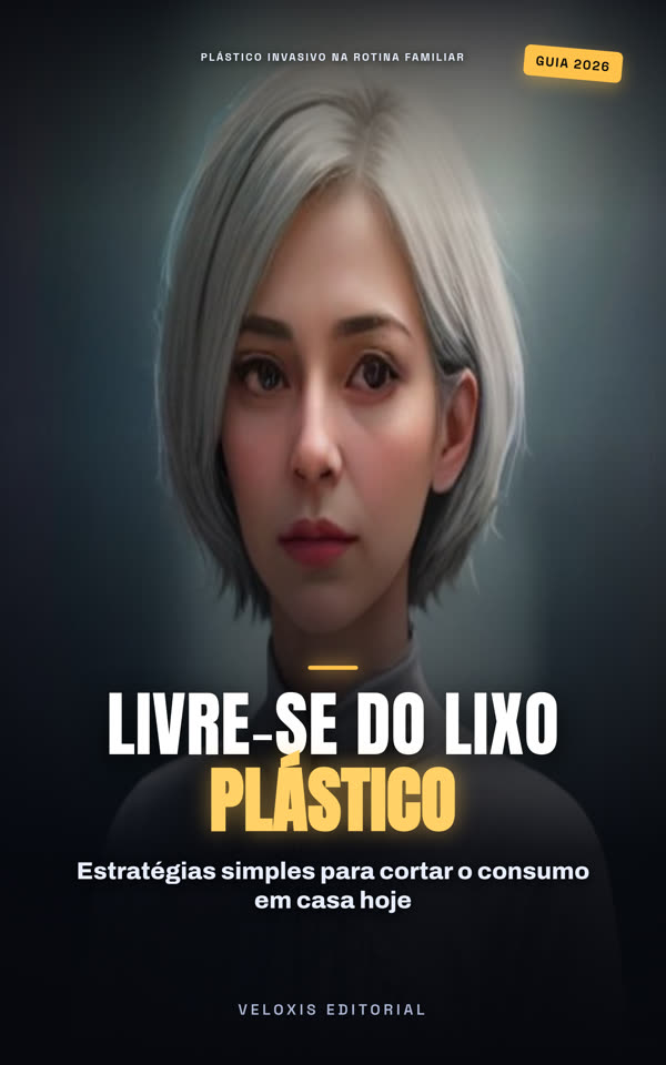 Capa do e-book Família sem Plástico: Guia Prático para o Dia a Dia