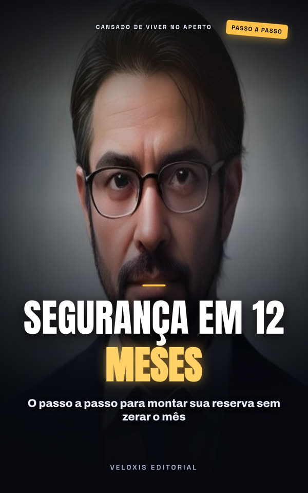 Capa do e-book Fundo de Emergência em 12 Meses