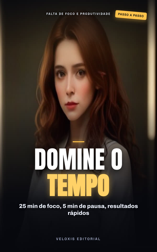 Capa do e-book Pomodoro Avançado: Gestão de Tempo de Alta Performance
